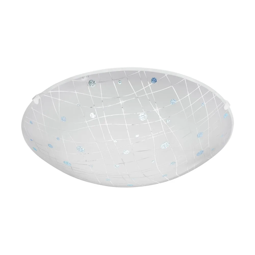 Eglo VEREDA Deckenleuchte LED Weiß, 1-flammig