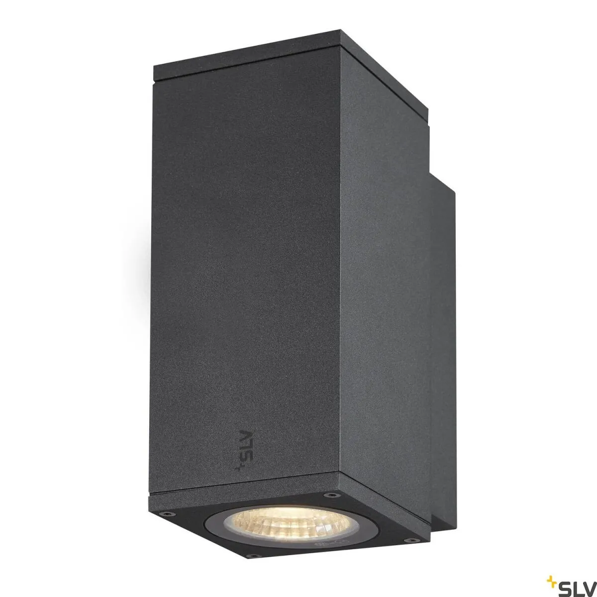 ENOLA SQUARE S, single Outdoor LED Wandaufbauleuchte anthrazit