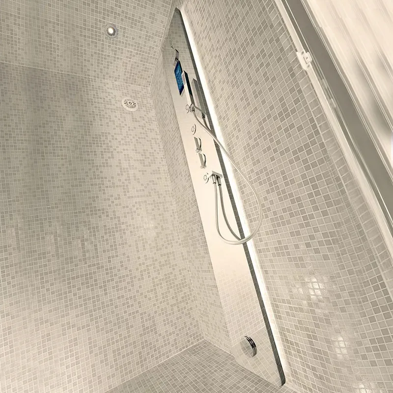 Duschsäule mit Hammam Steam 3 Plus Kinedo