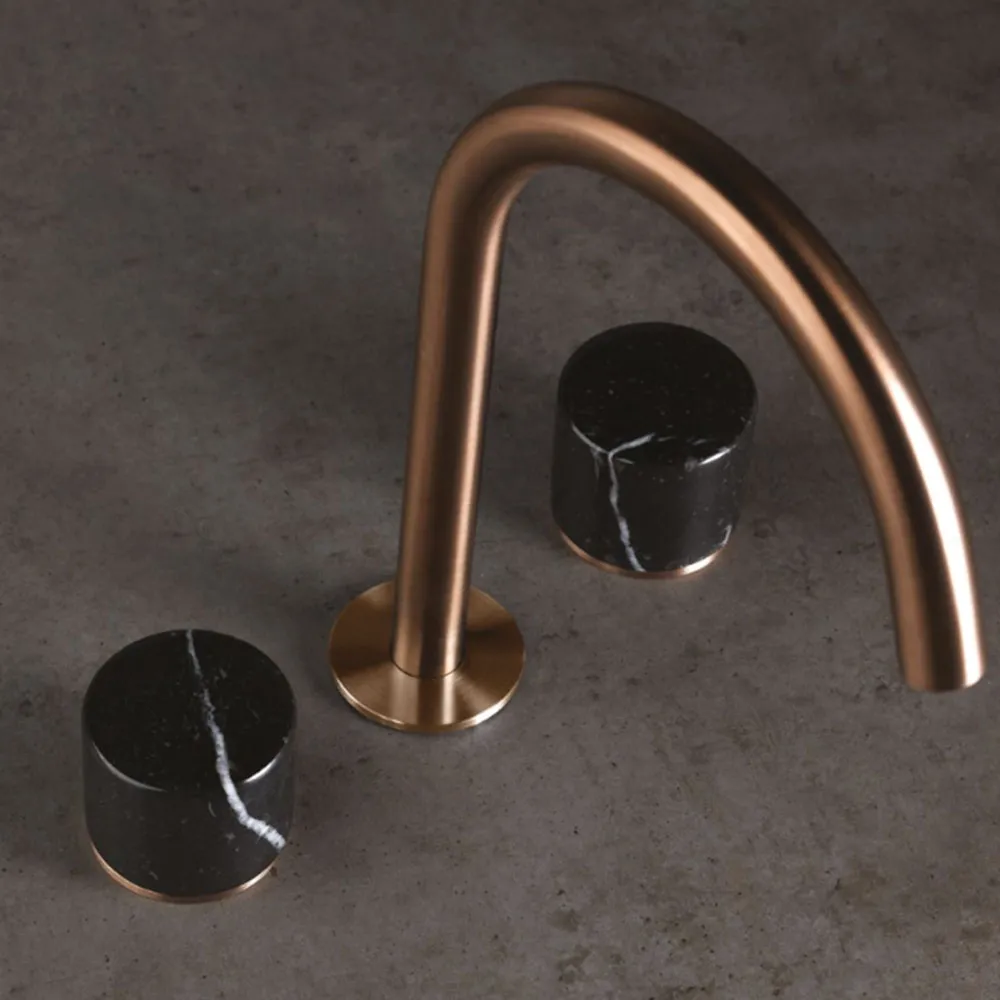 3-Loch-Waschtisch-Einhebelmischer Marble Linki