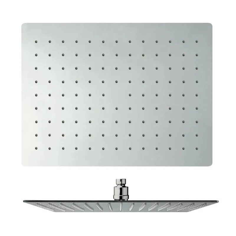 Duschkopf gegen Kalk SANDWICH PLUS 300x400 mm Inox Collection Cristina Rubinetterie