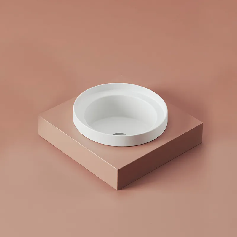 Waschbecken zum Aufsetzen/ Einbau ø40 cm Fuori scala Artceram