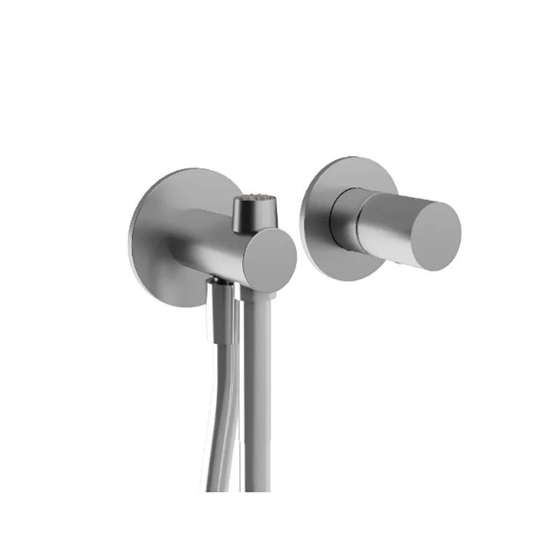 Unterputzbatterie mit hygienischer Handbrause 28 mm Treemme