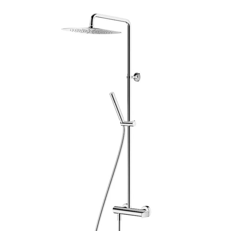 Wandmontierte Duschsäule Foil Cristina rubinetterie