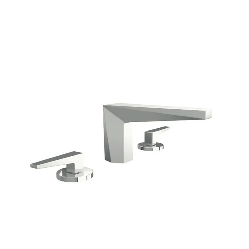 Zweistöckiger Mischer für Waschtisch Fractal Cristina rubinetterie