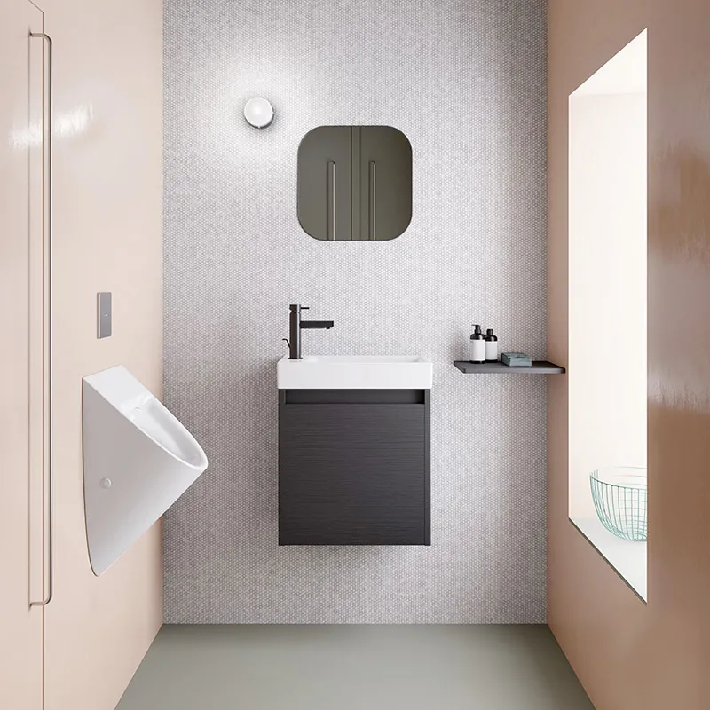 Randloses Wandurinal 31x30 cm Community Gsi