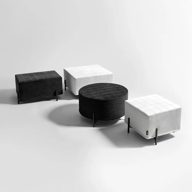 Hocker mit abnehmbarem Stoffbezug Paesaggi Sospesi antoniolupi