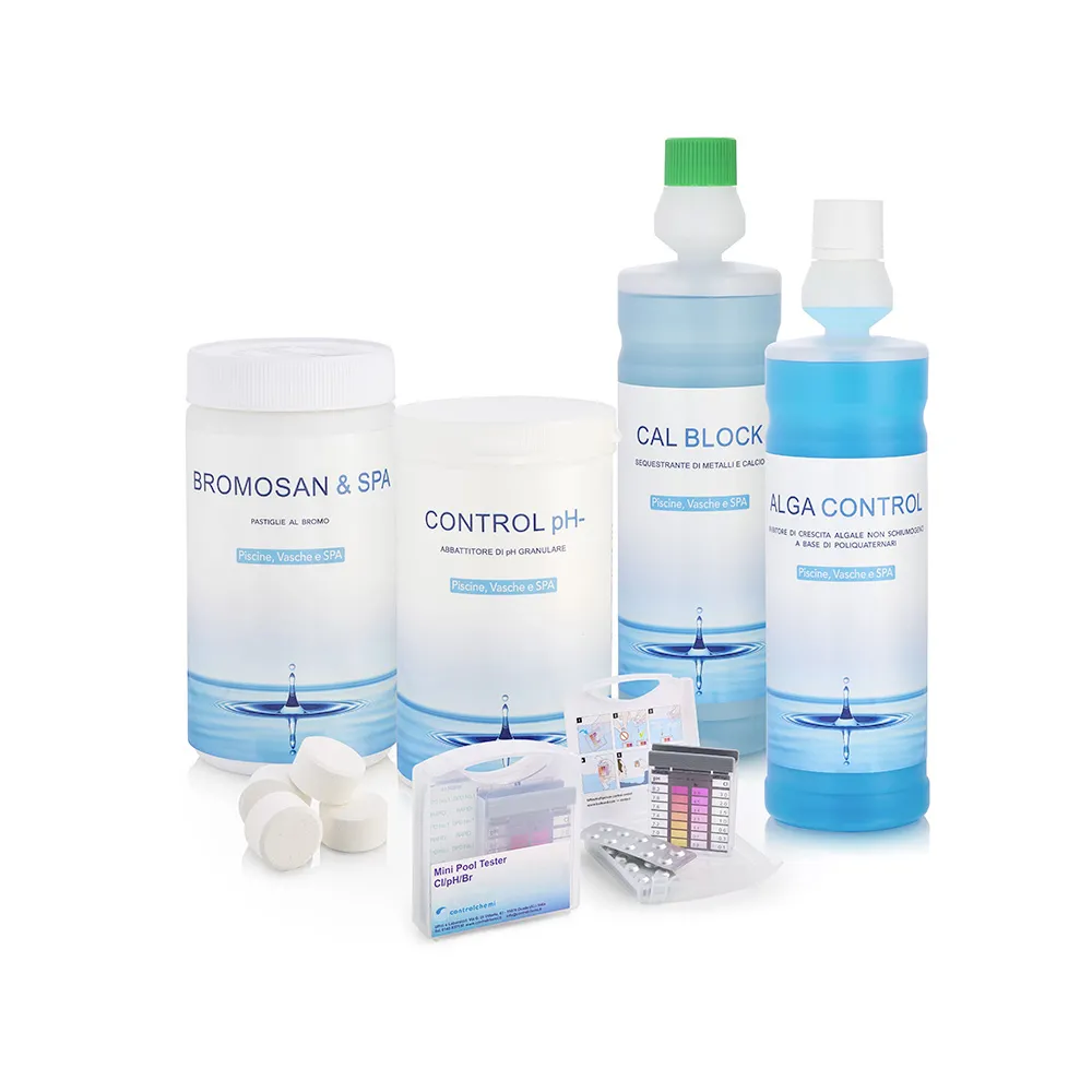 Kit Wartung ohne Dosierer Acqua Bromosan & SPA Wilmir