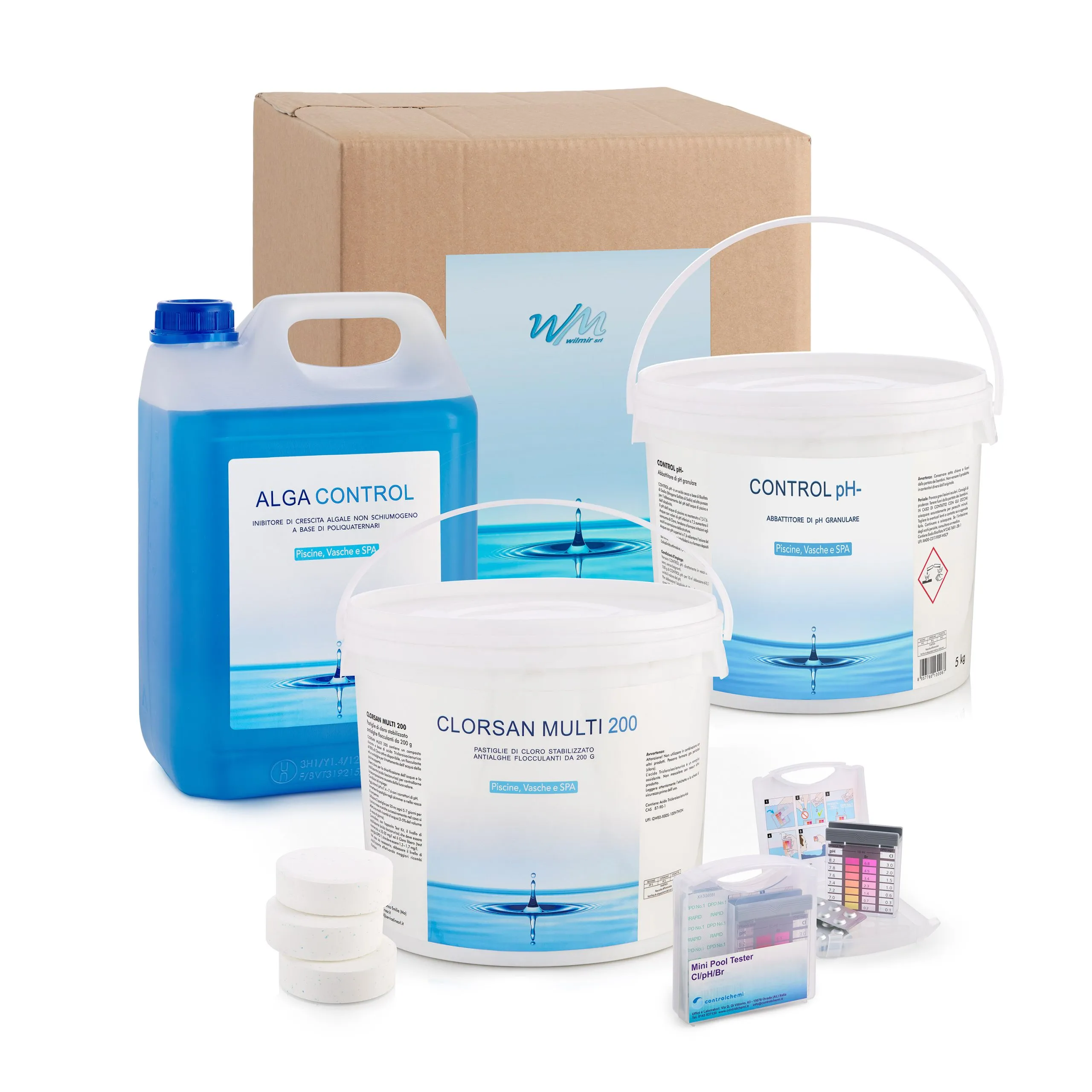 Pflegeset Plus - SPA und Pool Wilmir