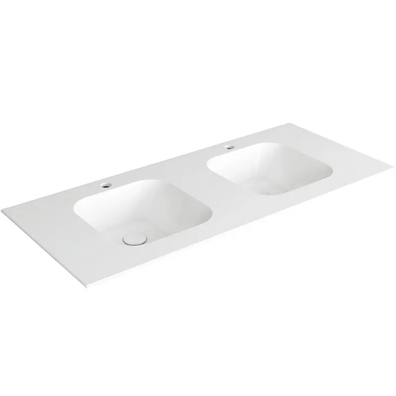 Aufsatz mit integriertem Doppelwaschbecken Wave 120 Simas