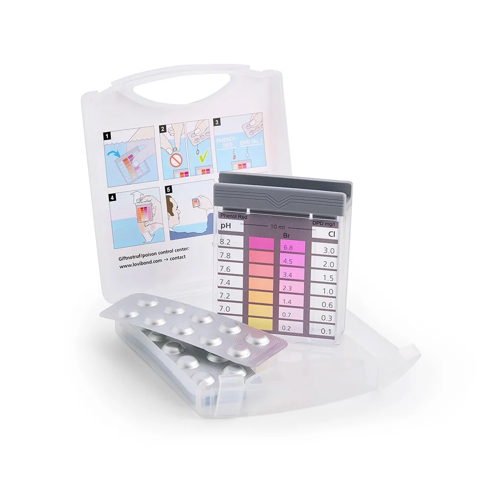 Ph-Brom-Chlor Schwimmbadprüfgerät Wilmir