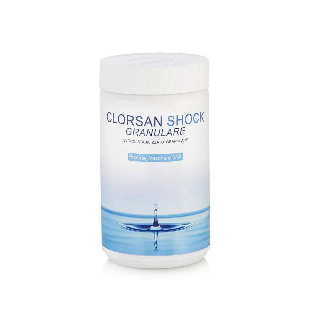 Clorsan Shock Granulatförmiges Desinfektionsmittel für Schwimmbäder und Spas Wilmir