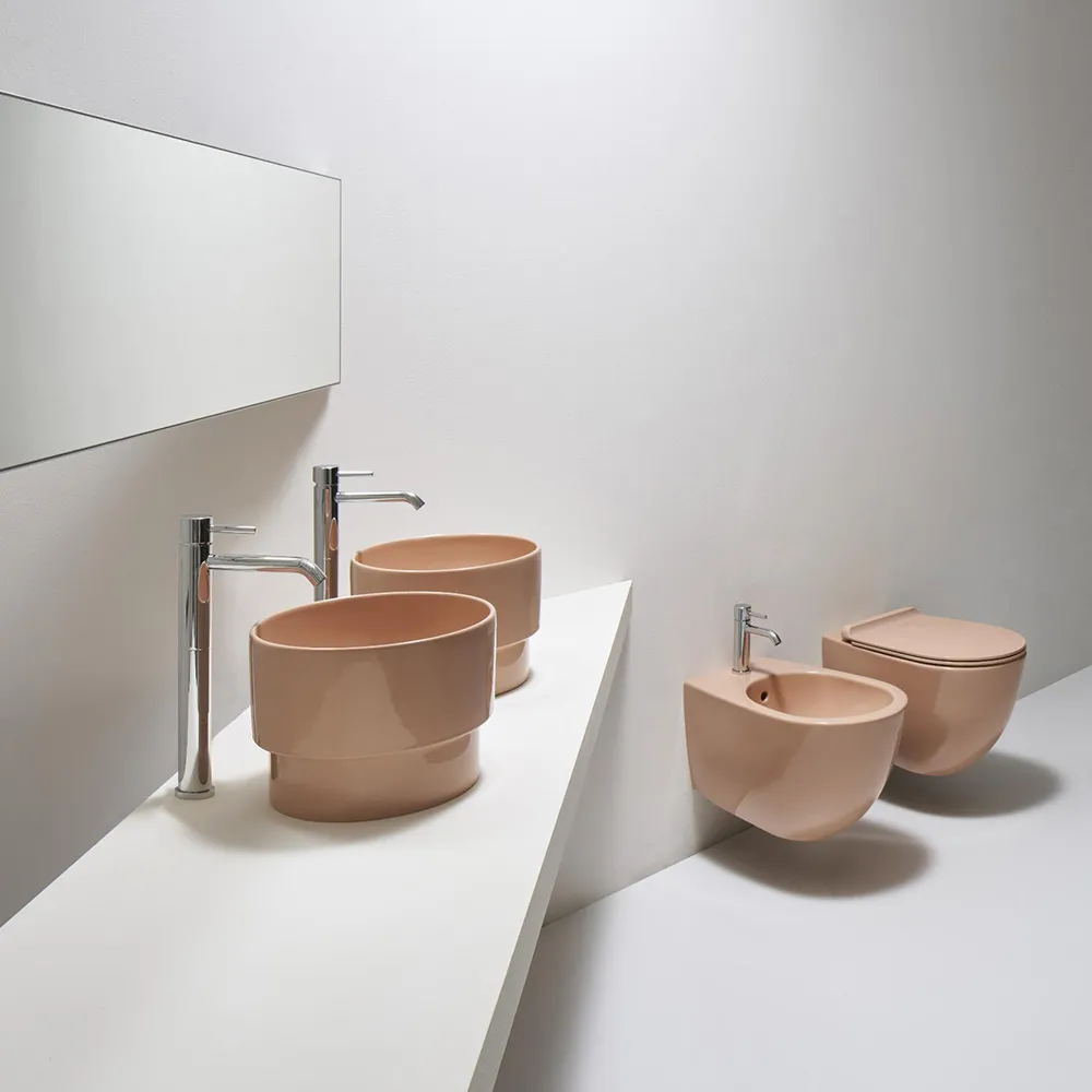 Runder Keramik-Waschtisch Po-mo Simas