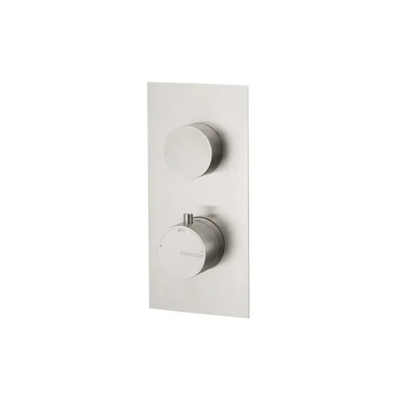 Unterputz-Brause-Thermostat mit Umsteller mit 2 oder 3 Abgängen 40mm Treemme