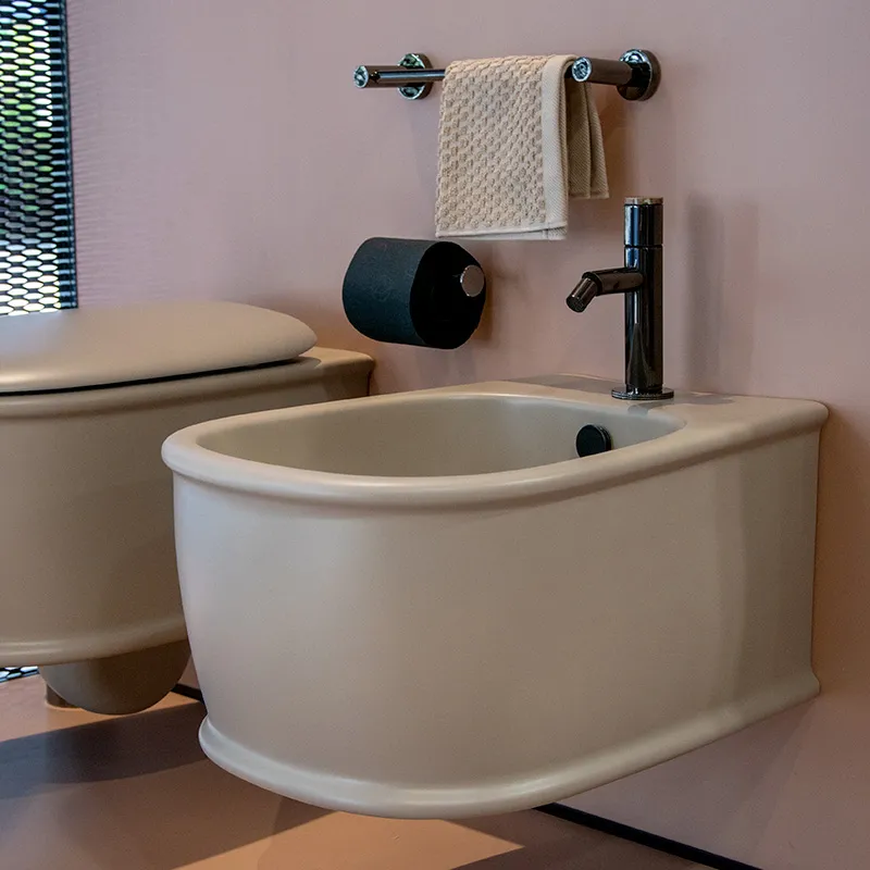 Wandhängende Toilette und Bidet Atelier Artceram