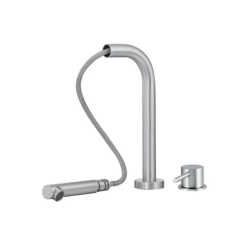 Spültischbatterie mit Ausziehbrause 40mm Treemme