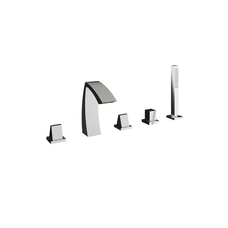 5-Loch-Wannenrandbatterie Archè Treemme