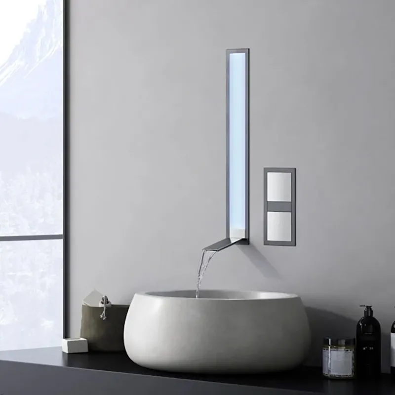 Mischer für Waschbecken an der Wand Aqualite Newform