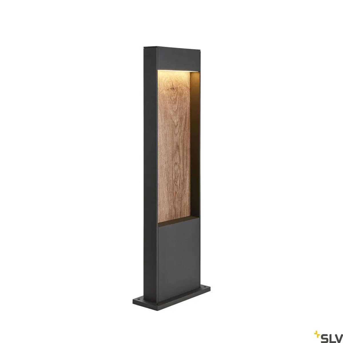 FLATT POLE 65, Outdoor LED Stehleuchte, 3000K, IP65, anthrazit/braun