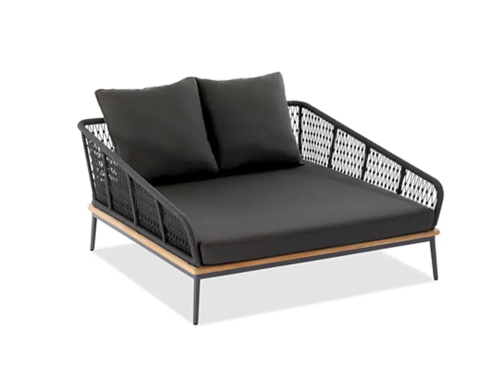 Niehoff Freeport Sonnenbett Aluminium/Olefin