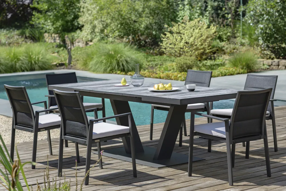 Niehoff Gartenmöbel Set Prano/Nancer 7-tlg.