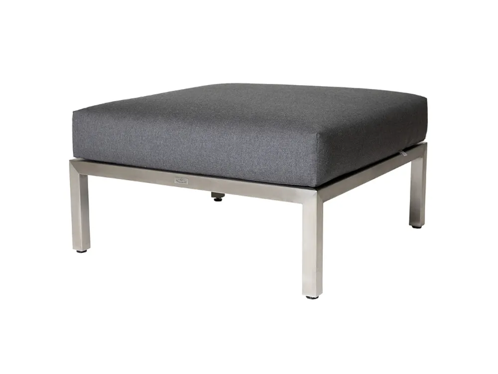 Diamond Garden Gomera Sun & Rain Lounge Ottomane Edelstahl/Teak