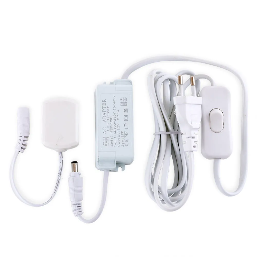 Treiber Mini LED 220VAC/12VDC 15W Verteilerkasten 6 Weg