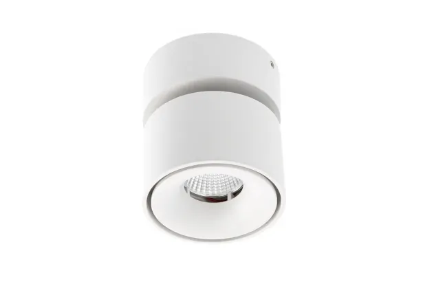 GTV LED-Anbauleuchte Bianco 8W 36° Ø 102mm weiß - CCT Switch