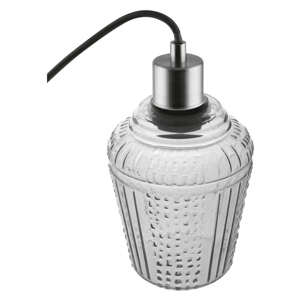 Ledvance 1906 Carved Hängeleuchte Schwarz, 1-flammig 4058075217249