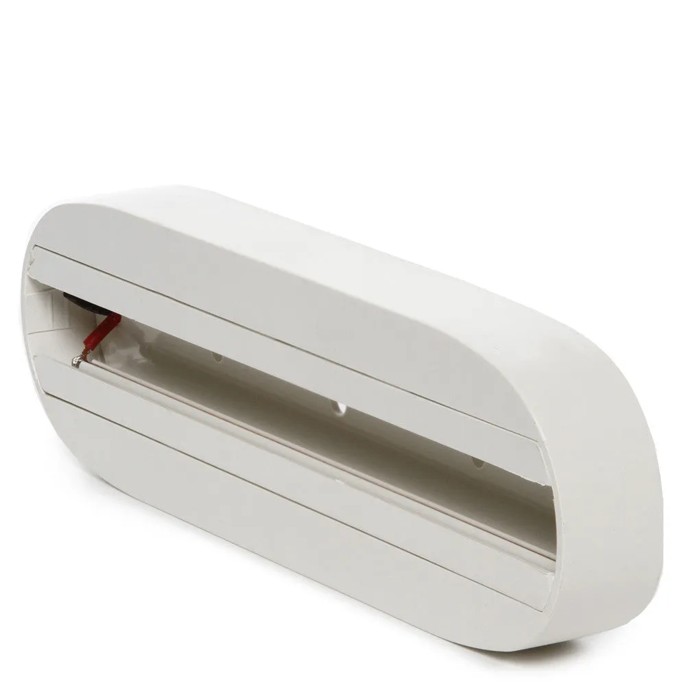 Base Oberflächenmontage Einzelphase Weiß