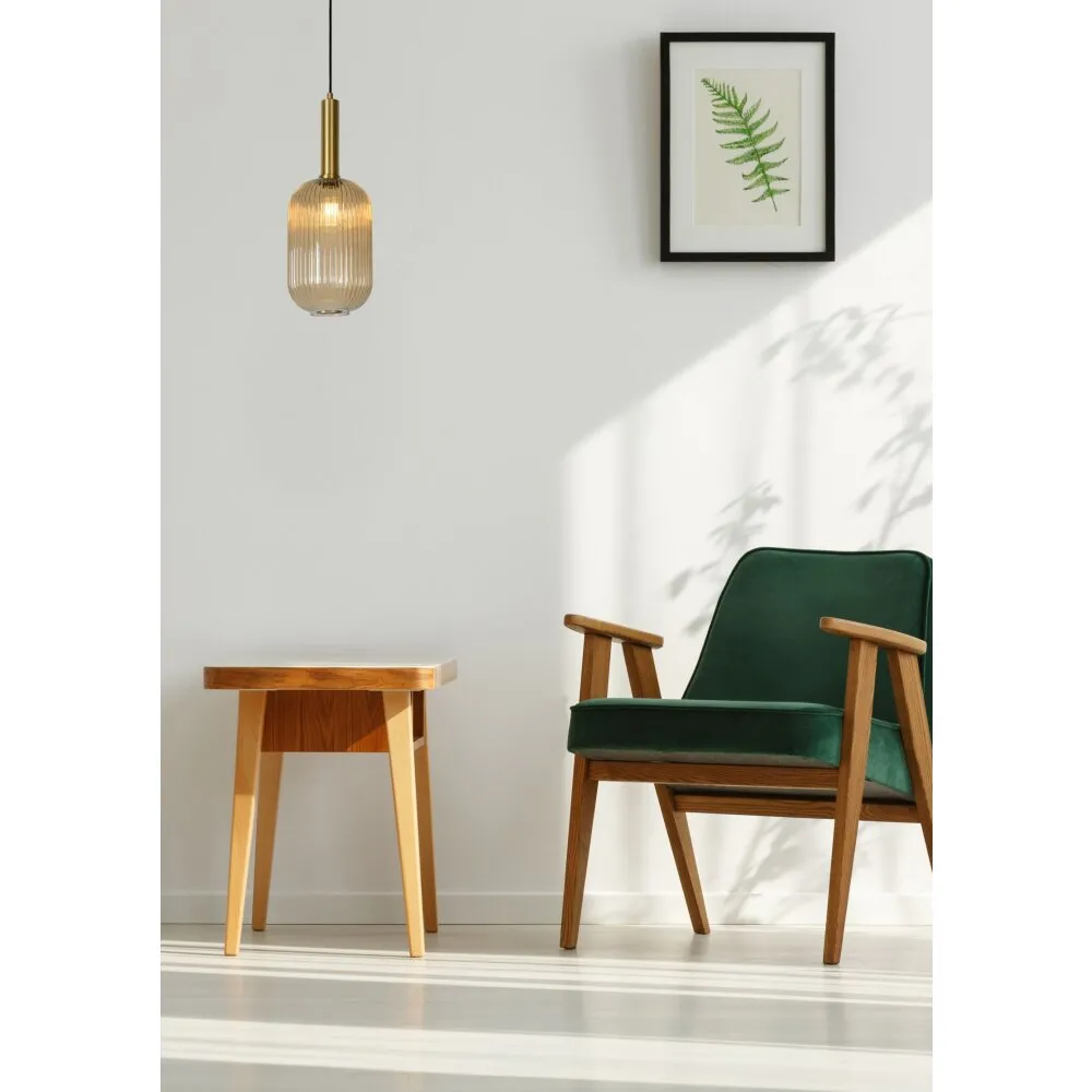 Lucide MALOTO Pendelleuchten Gold, 1-flammig 45386/20/62