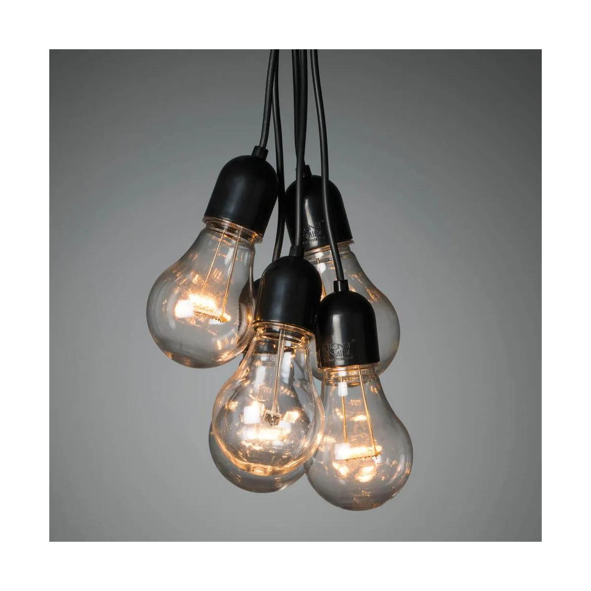 Partylichterkette 10 Kolben mit je 8 LEDs/0 16W