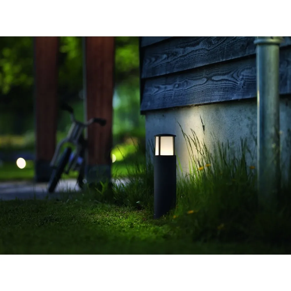 Philips Stock Sockelleuchten LED Anthrazit, 1-flammig