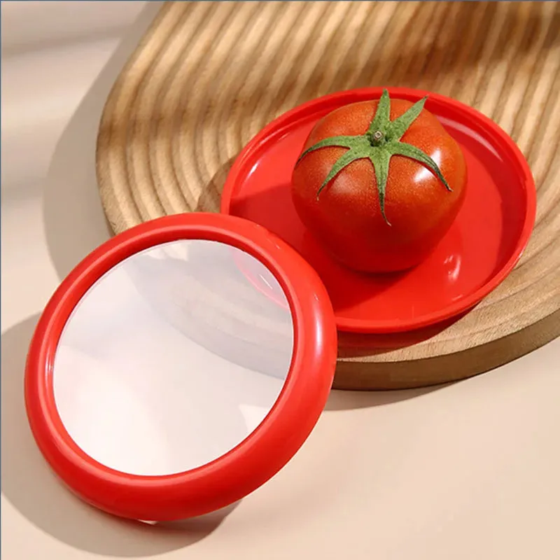 Wiederverwendbare Silikon Frische Behälter für Obst und Gemüse