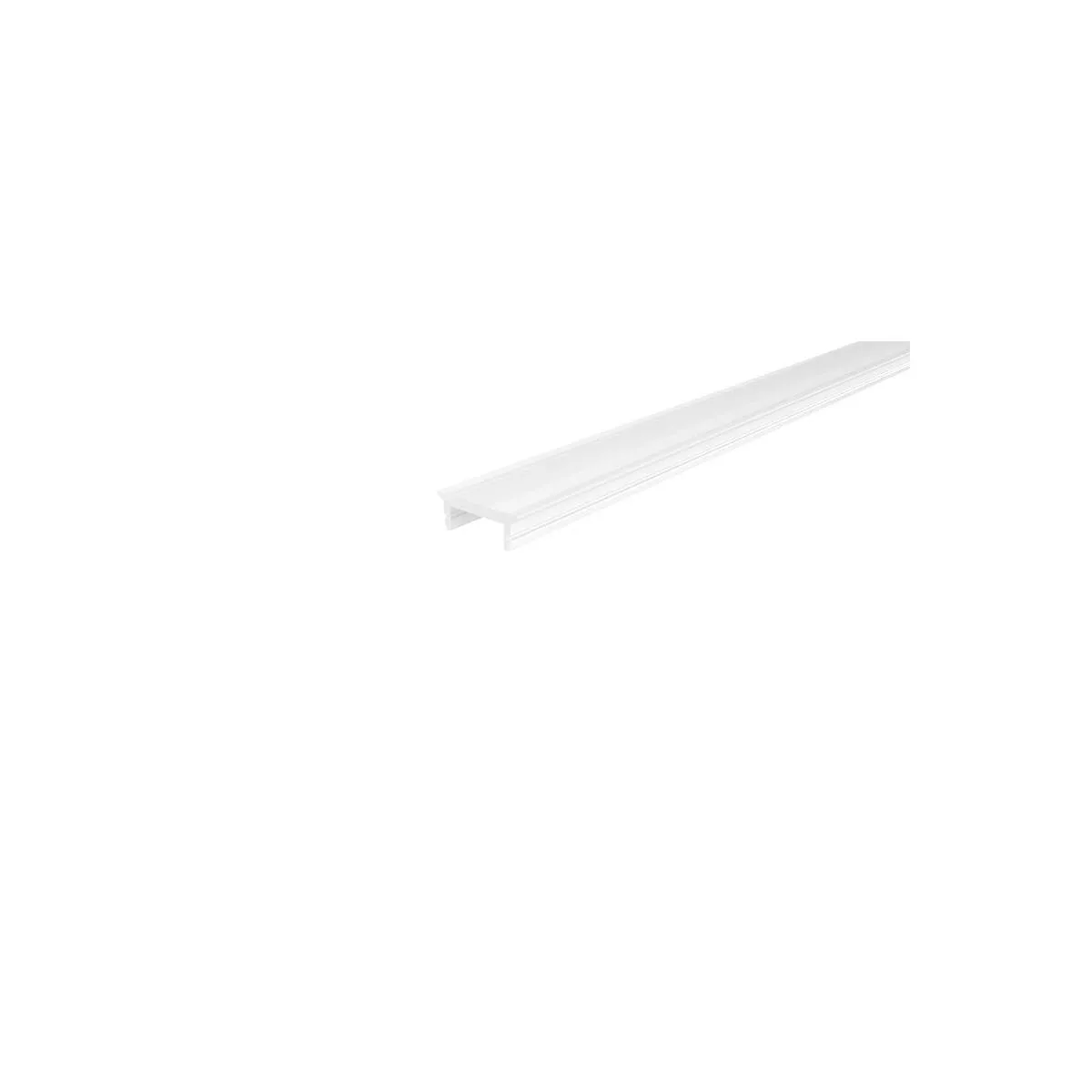 Reprofil, Abdeckung P-10-12, PMMA, milchig 40% Transmission, Länge: 2000 mm