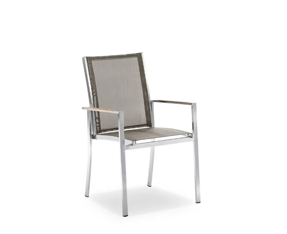 Niehoff Tina Stuhl Edelstahl/Textilen