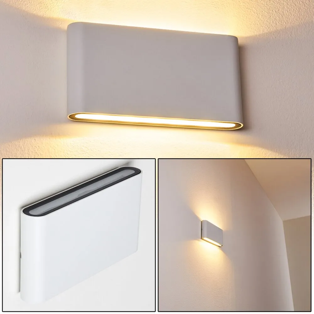 Tinglev Wandleuchte LED Weiß, 2-flammig H3304235-DO1