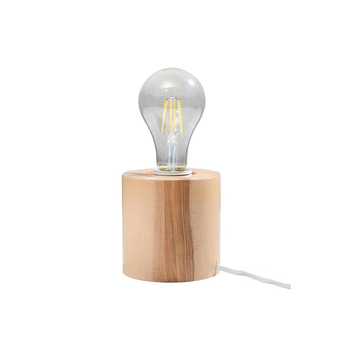 Tischlampe SALGADO Natural Holz
