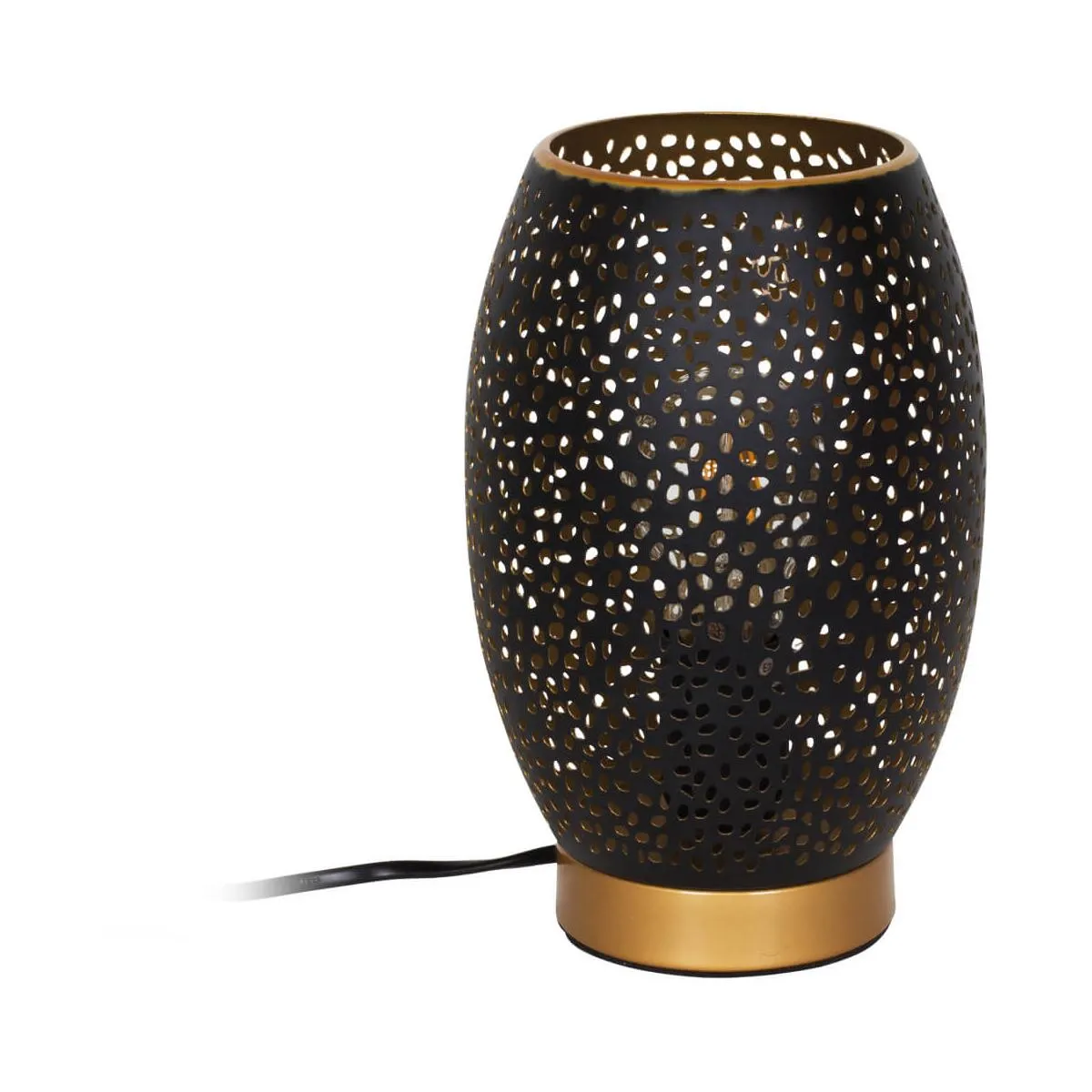Tischleuchte Metall schwarz 1 x E27/40W