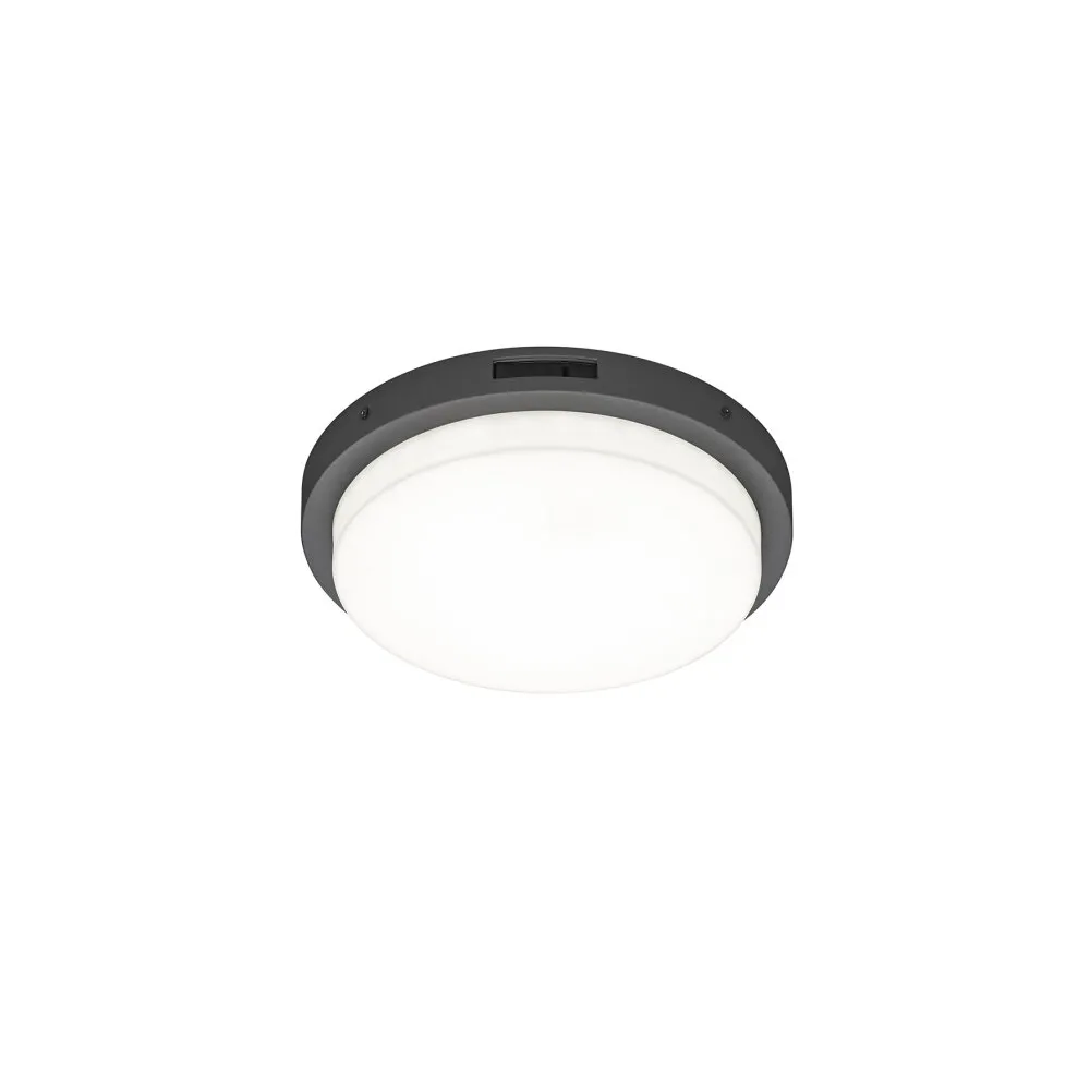 Trio BERMEJO Deckenleuchte LED Anthrazit, 1-flammig, Bewegungsmelder 630369142