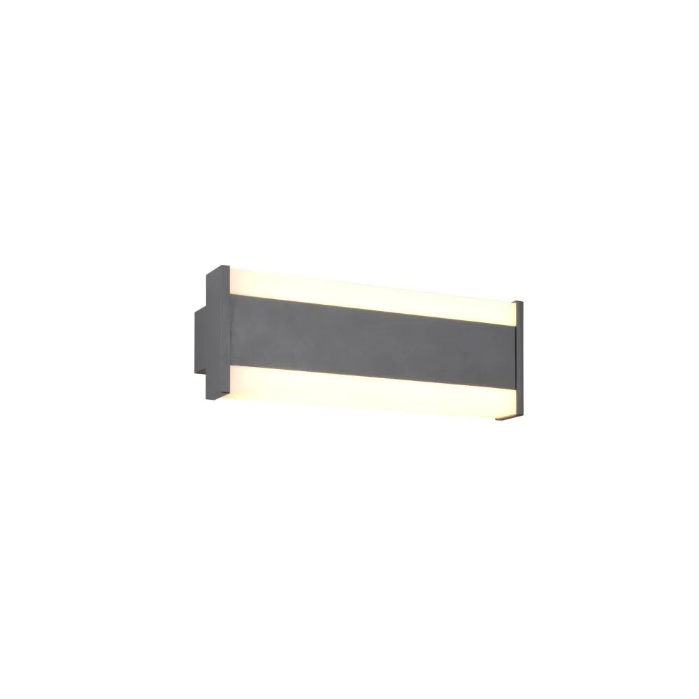 Trio DAWSON Wandleuchte LED Anthrazit, 1-flammig 246360142
