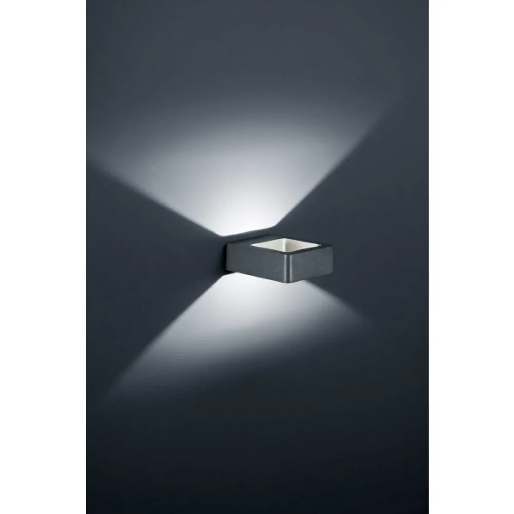 Trio RENO Wandleuchte LED Anthrazit, 1-flammig 220760142