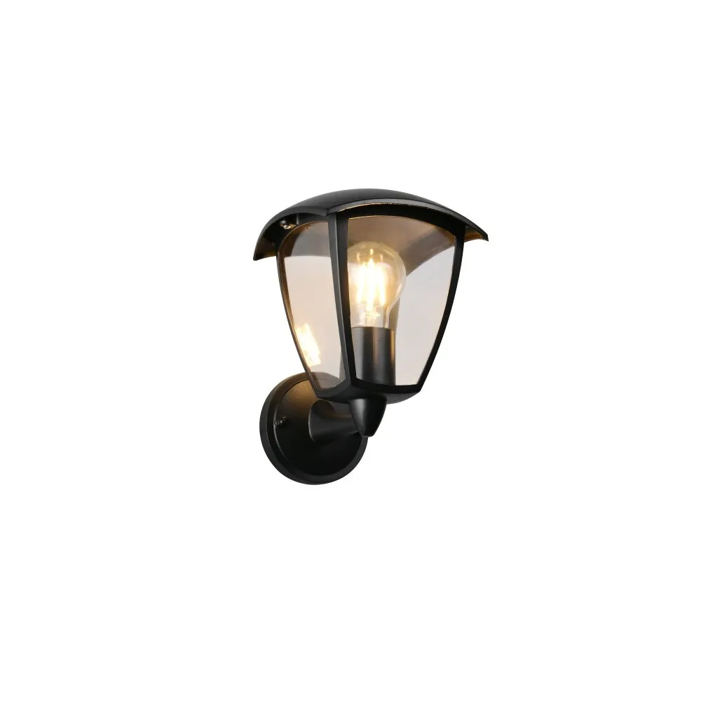 Trio VENTA Wandleuchte Schwarz, 1-flammig 263260232