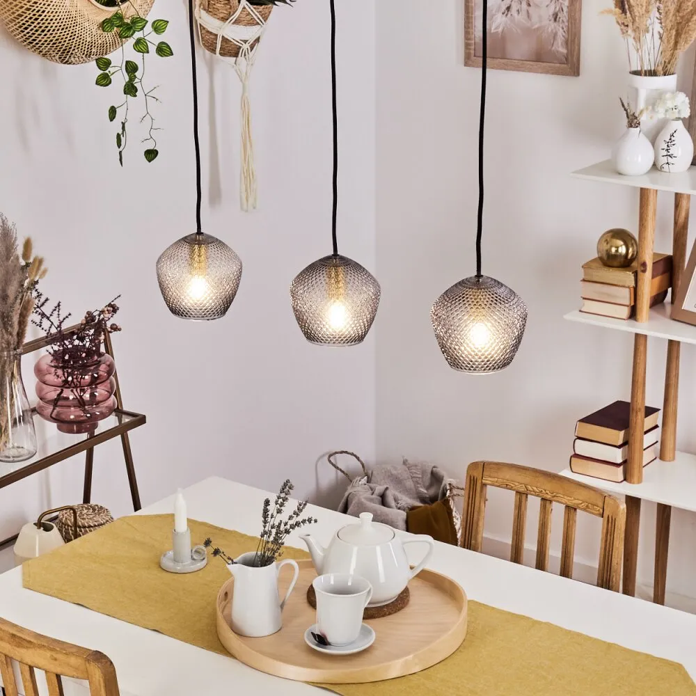 Vera Pendelleuchte Messing, 3-flammig