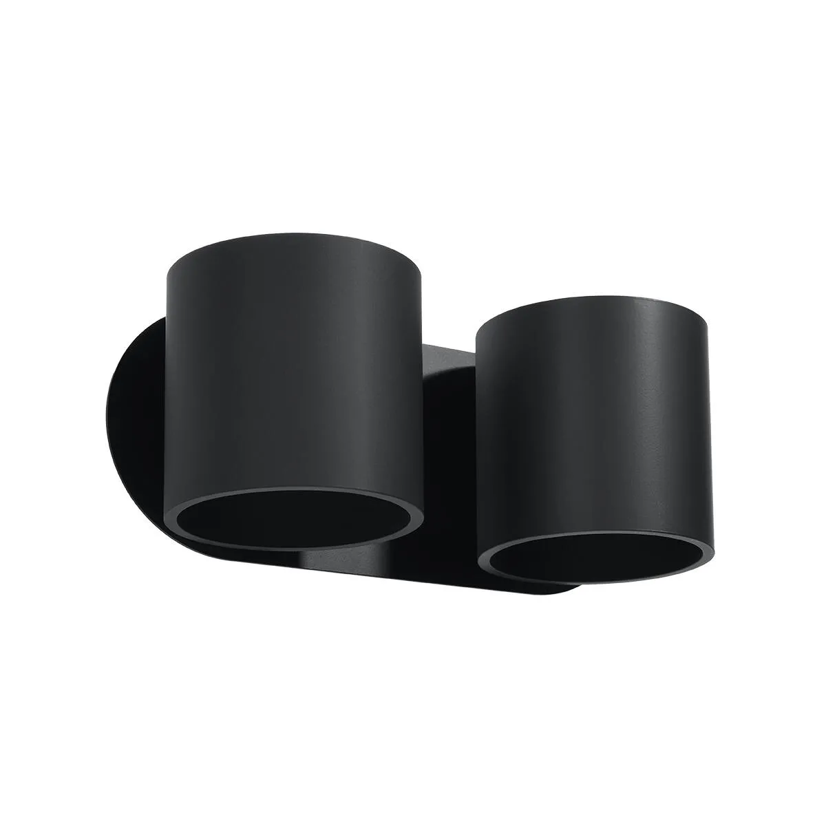 Wandleuchte ORBIS 2 schwarz