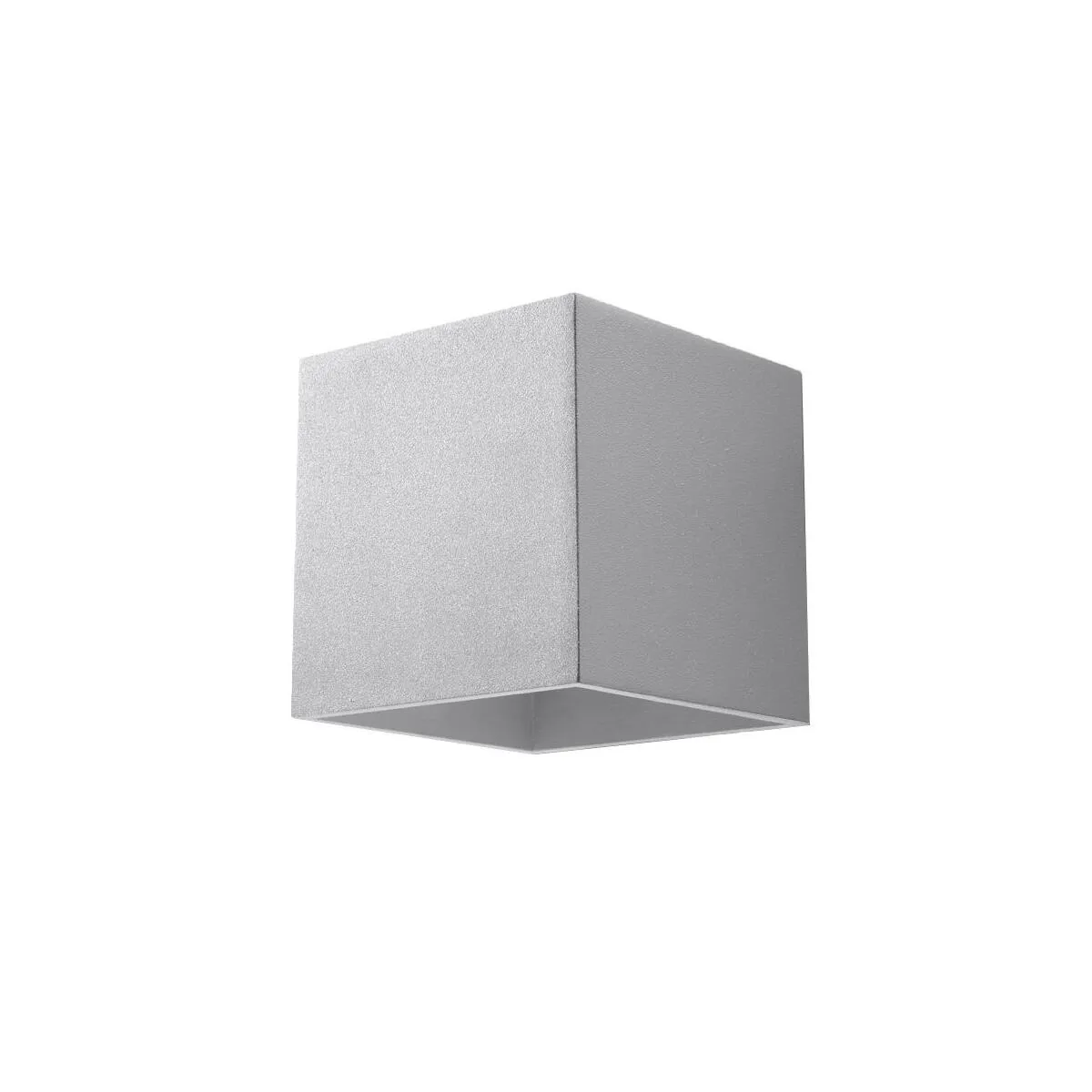 Wandleuchte QUAD 1 grau