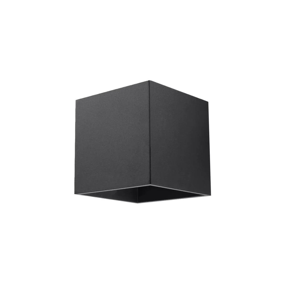 Wandleuchte QUAD 1 schwarz