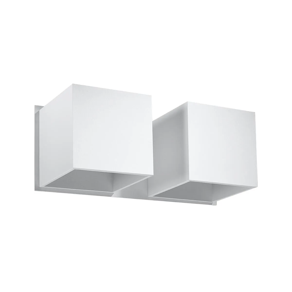 Wandleuchte QUAD 2 weiß