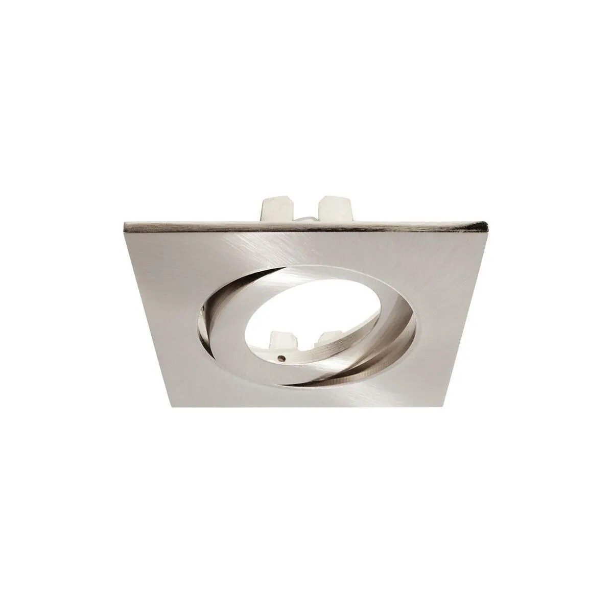 Zubehör, Rahmen für Lesath eckig, brushed, Länge: 90 mm, Breite: 90 mm, Höhe: 22 mm