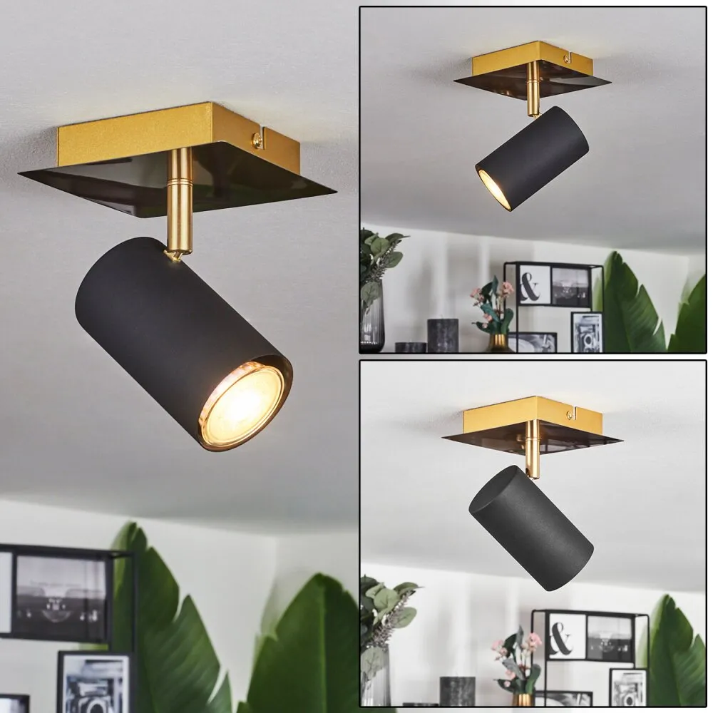 Zuoz Deckenleuchte Gold, 1-flammig